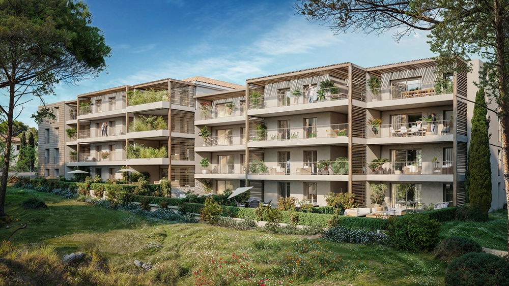 Villa Printemps à Calvi - appartements neufs avec terrasses